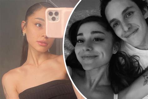 ariana grande boobs|Ariana Grande Reposts Deleted Painted Topless Photo